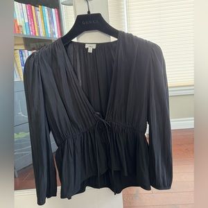 Wilfred Tie Blouse